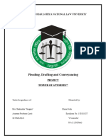 Pleading, Drafting and Conveyancing: DR Ram Manohar Lohiya National Law University