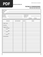 Mandrelling Test Checklist Report | PDF