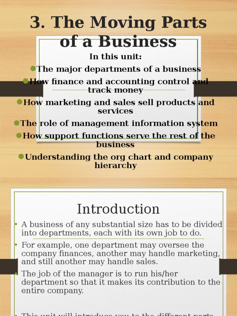 Business Department Functions Explained | PDF | Human Resource ...