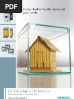 Price List Siemens