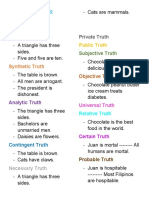 Types of Truths Explained