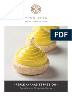 Recette - YannBrys - Perle Ananas Et Passion PDF