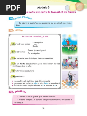 poéme la bicyclette manuel cinquième