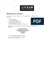 Maintenance Cleaner Application Pack
