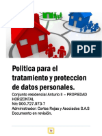 Propuesta para Politica de Datos Por Integral PDF