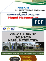 1. KISI-KISI USM MATEMATIKA 2020 -SGRT