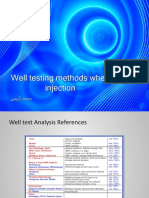well testing methods when injection presentation