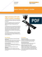 TP200 Precision Touch Trigger Probe: High Precision TTP With Stylus Module Changing