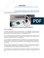 TRANSISTORES Qué Son y Como Funcionan PDF