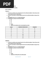 Tutorial Exercise CPM