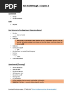 Full Walkthrough - Chapter 2 Day 1: Apartment