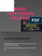 Basic Motivation Process: Tharshyinie Rajan (S 50604)
