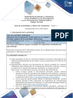 Guía de actividades y rúbrica de evaluación – Unidad 1 -Tarea 1 - Componentes de la Informática.pdf