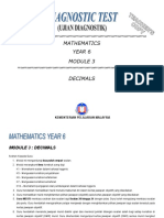 Module 3 (Decimals)