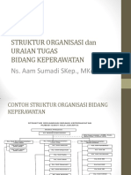 Struktur Organisasi Dan Uraian Tugas Keperawatan