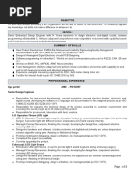 Embedded Resume