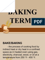 Baking Terms