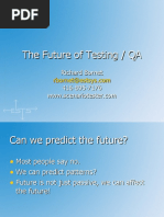 The Future of Testing / QA