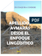 Apellidos Aymaras Desde El Enfoque Lingisticodocx