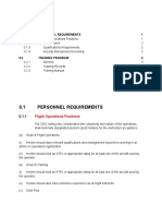 0.1 Personnel Requirements 1