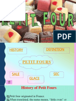 History and Types of Petit Fours