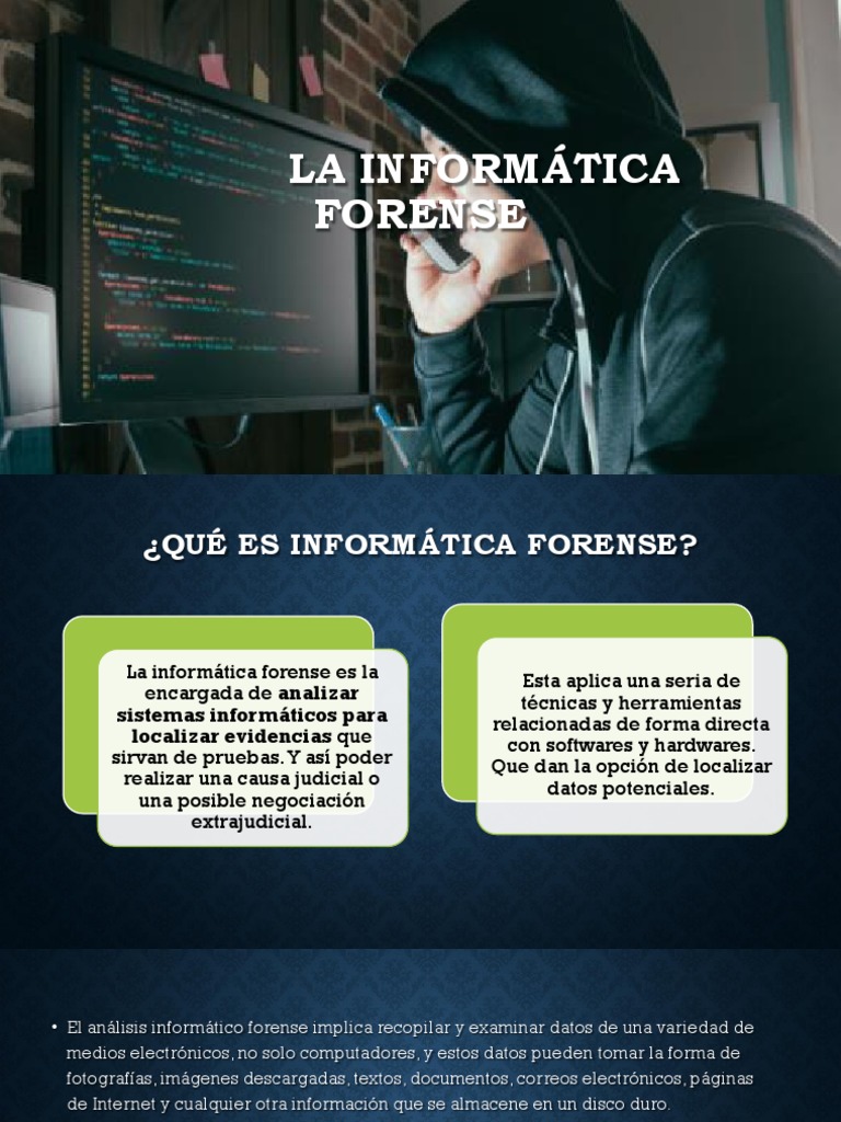 Informática Forense: Análisis y Evidencia | PDF | Informática forense ...