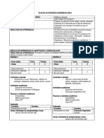 ANATOMÍA PATOLOGICA I - Plan de Actividades