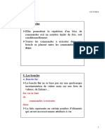 Boucles Et Arguments - Programmation Shell - Linux PDF