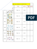 Item # Picture Size Price Order QTY Amount: Anrich Washi Tape Patterns List-2019-10-18-4