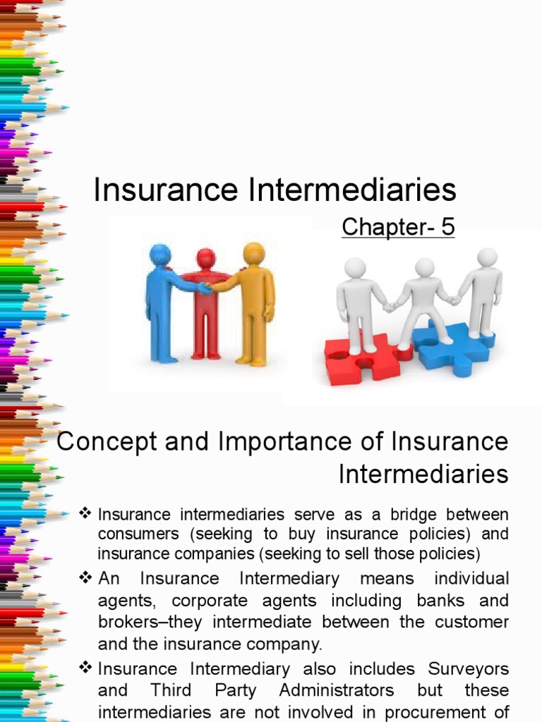 Role and Importance of Insurance Intermediaries | PDF | Insurance ...