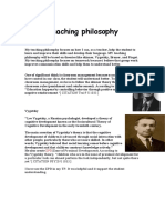 Teaching Philosophy: (CITATION Tea19 /L 1033)