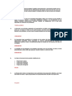 Primer Examen de Geometria Descriptiva