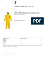 Technical - Description - Dupont Tychem 2000 qc127t 2k
