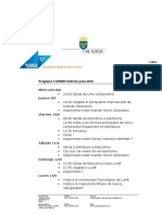 Programa Turimin Suecia Junio 2016