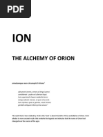 Ion - The Alchemy of Orion