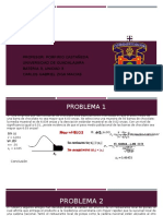 Estadistica, Bateria