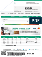 Consumo de energía eléctrica en el rango intermedio de 151 a 280 kWh