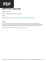 Fiori Security Guide