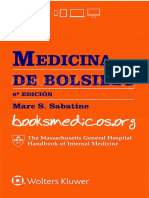 Medicina de Bolsillo Sabatine 6a Edicion PDF
