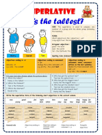 COMPARATIVES AND SUPERLATIVES - 03 Respuesta