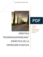 Práctica Expresión Plástica 3C Educación Infantil PDF