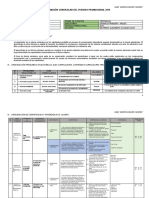 Programación Curricular de Ingles - 2019