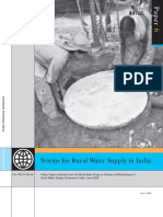 Norms For Rural Water Supply in India: The World Bank