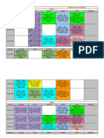 Horarios 2019.1 Medicina