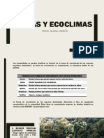 Biomas y Ecoclimas