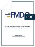 OTC FX Futures Market Close-Out Methodology