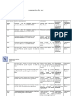 Planificación de Religión