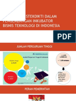 Peran Kemristekdikti Dalam Pengembangan Inkubator Bisnis Teknologi Di Indonesia