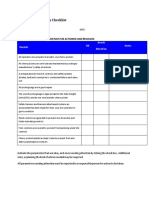 Cherry Pickers Safety Checklist