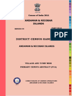ANDAMAN & NICOBAR ISLANDS Census PDF